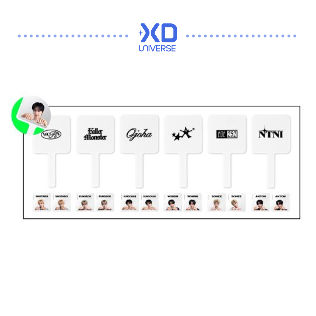 [PREORDER DEADLINE 3/7] RIIZE POP-UP [ARCHIIVE²] OFFICIAL MERCHANDISE - HAND MIRROR SET