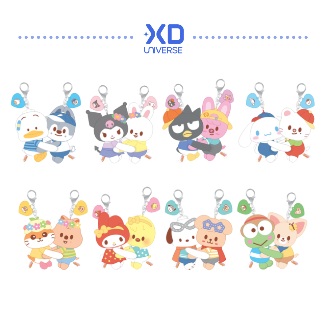 [PREORDER DEADLINE 22/6] SKZOO X SANRIO CHARACTERS MERCH - HUG PLUSH KEYRING