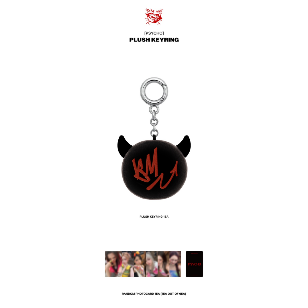 BABYMONSTER [WE GO UP] 'PSYCHO' OFFICIAL MD - PLUSH KEYRING