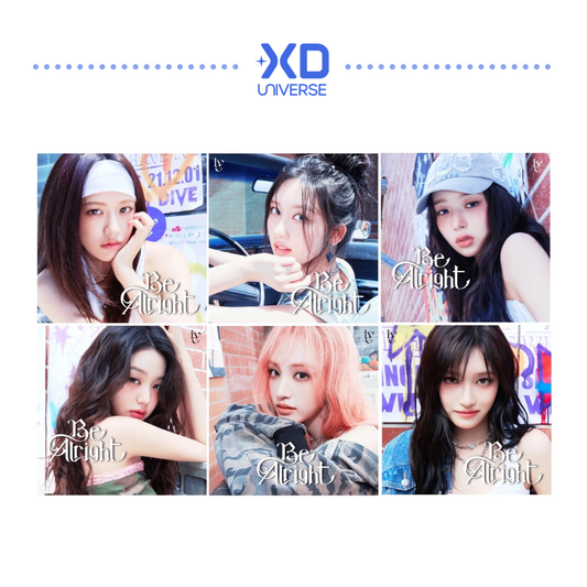 IVE Japan 3rd EP "Be Alright" Member Solo Jacket Edition