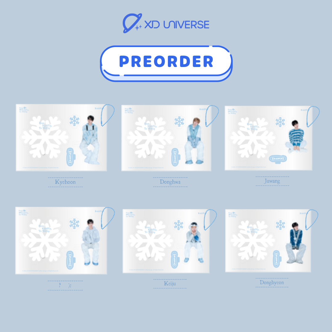 [PREORDER] 2026 KickFlip FAN-CON [From KickFlip, To WeFlip] OFFICIAL MERCH - ACRYLIC STOPPER