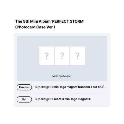 [PREORDER DEADLINE 13/11] TXT TOMORROW X TOGETHER 9th Mini Album 'PERFECT STORM' - Photocard Case Ver.