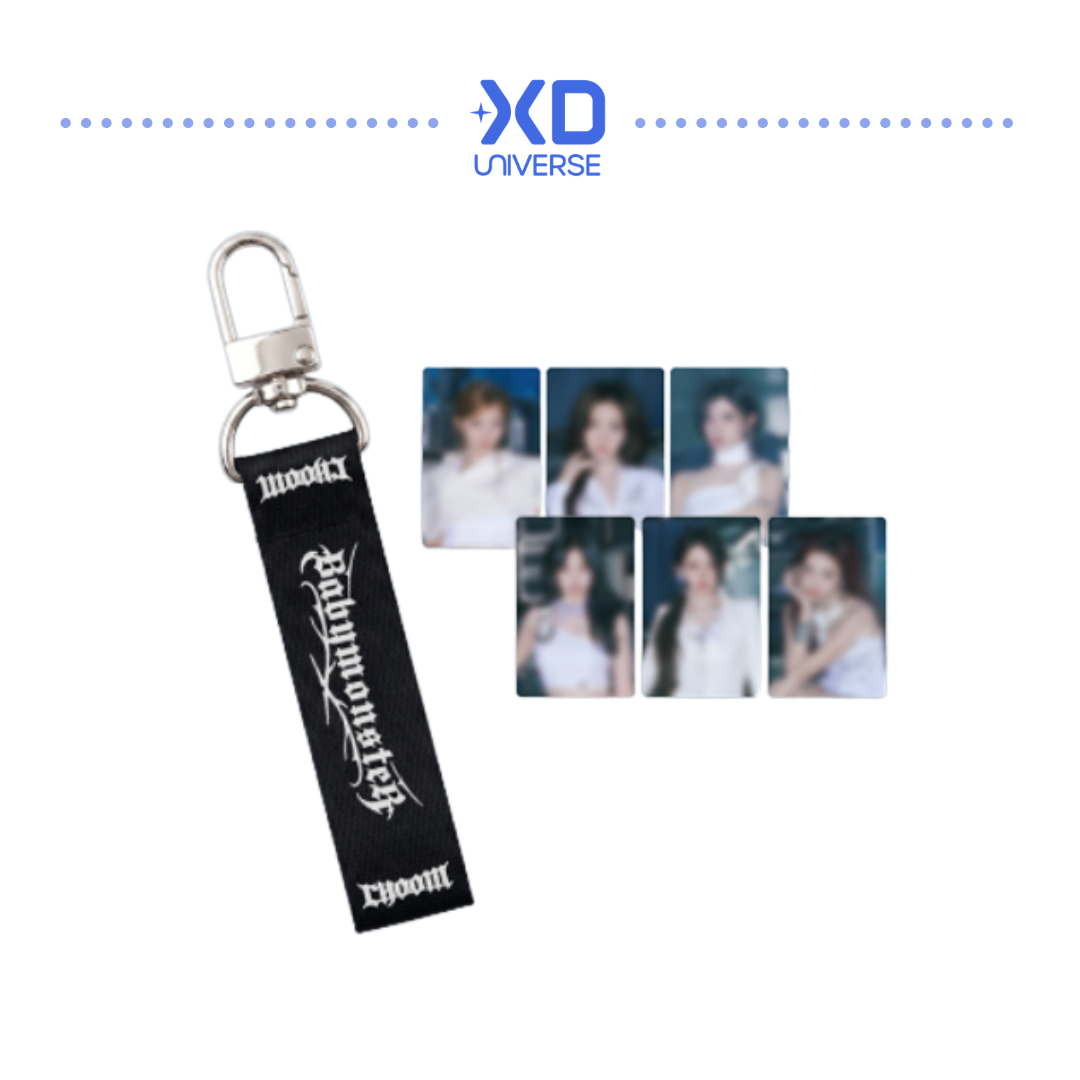 [PREORDER] BABYMONSTER WORLD TOUR [춤 (CHOOM)] IN SEOUL OFFICIAL MD - TOUR MINI SLOGAN KEYRING
