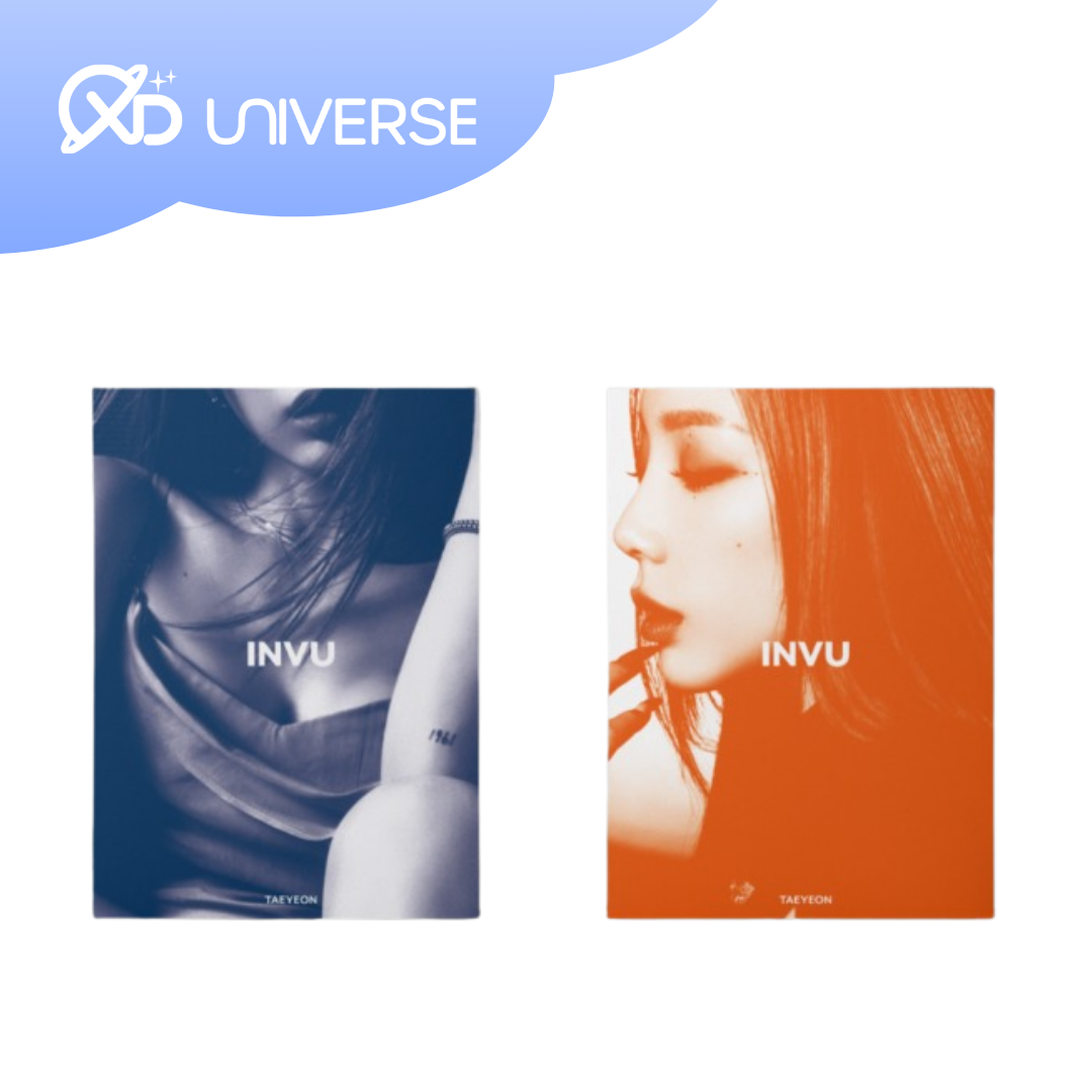 TAEYEON - INVU - BLUE / ORANGE VER