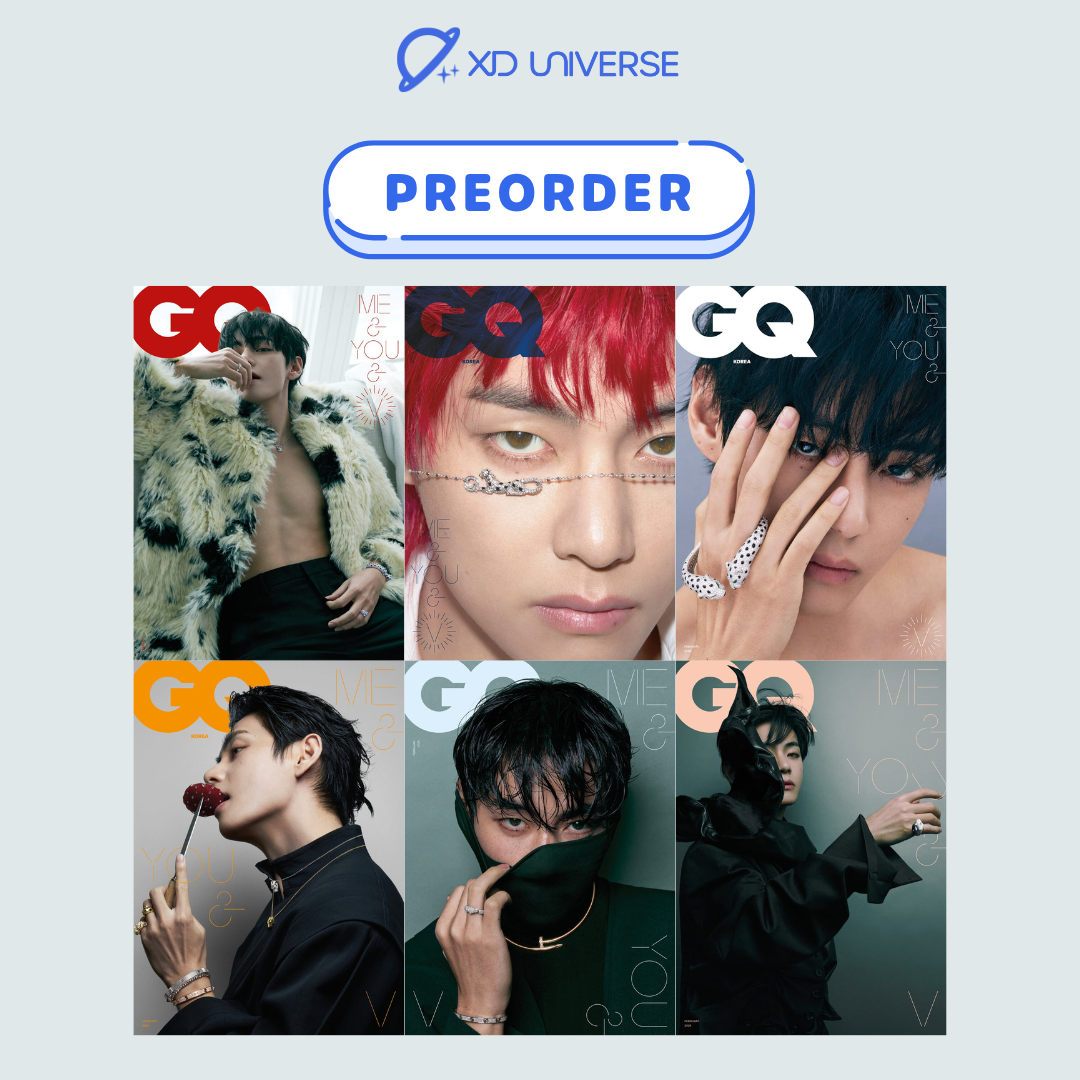 [PREORDER] BTS V GQ KOREA FEBRUARY ISSUE MAGAZINE