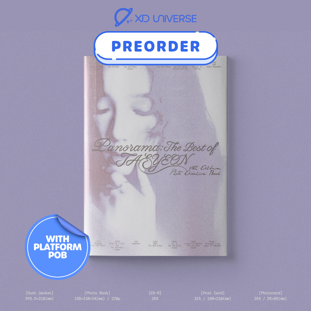[PREORDER] [Panorama: The Best of TAEYEON] - ARCHIVE BOOK Ver.