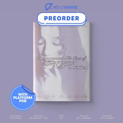 [PREORDER] [Panorama: The Best of TAEYEON] - ARCHIVE BOOK Ver.