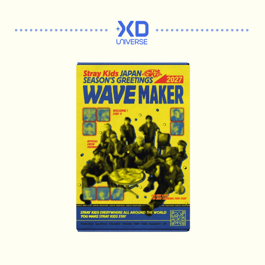 [PREORDER DEADLINE 10/10] Stray Kids JAPAN SEASON’S GREETINGS 2027 “WAVE MAKER” - Standard Edition