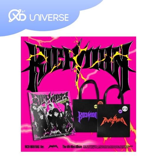 AESPA 6th Mini Album RICH MAN - RICH MAN BAG VER (ORANGE / PURPLE)