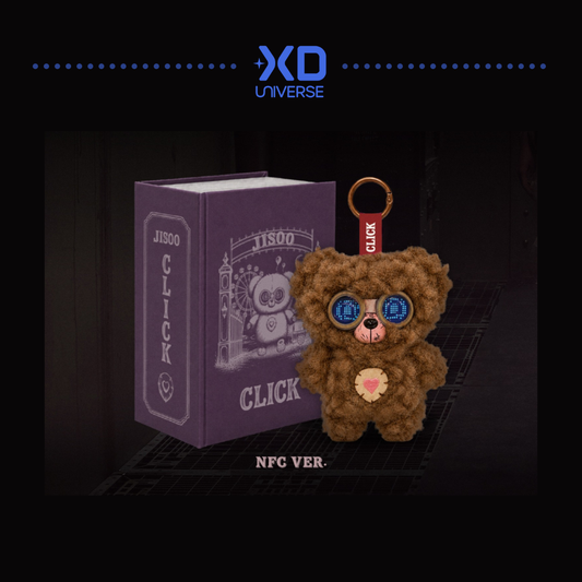 [PREORDER] BLACKPINK JISOO Single Album [Click] - Click Baby Bear NFC Ver.