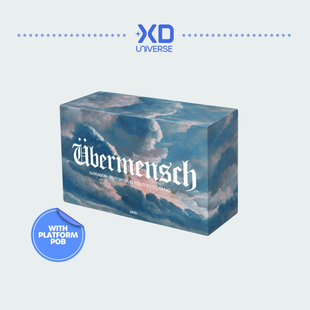 [PREORDER] G-DRAGON 2025 WORLD TOUR [ÜBERMENSCH] IN GOYANG DVD - NORMAL VER.