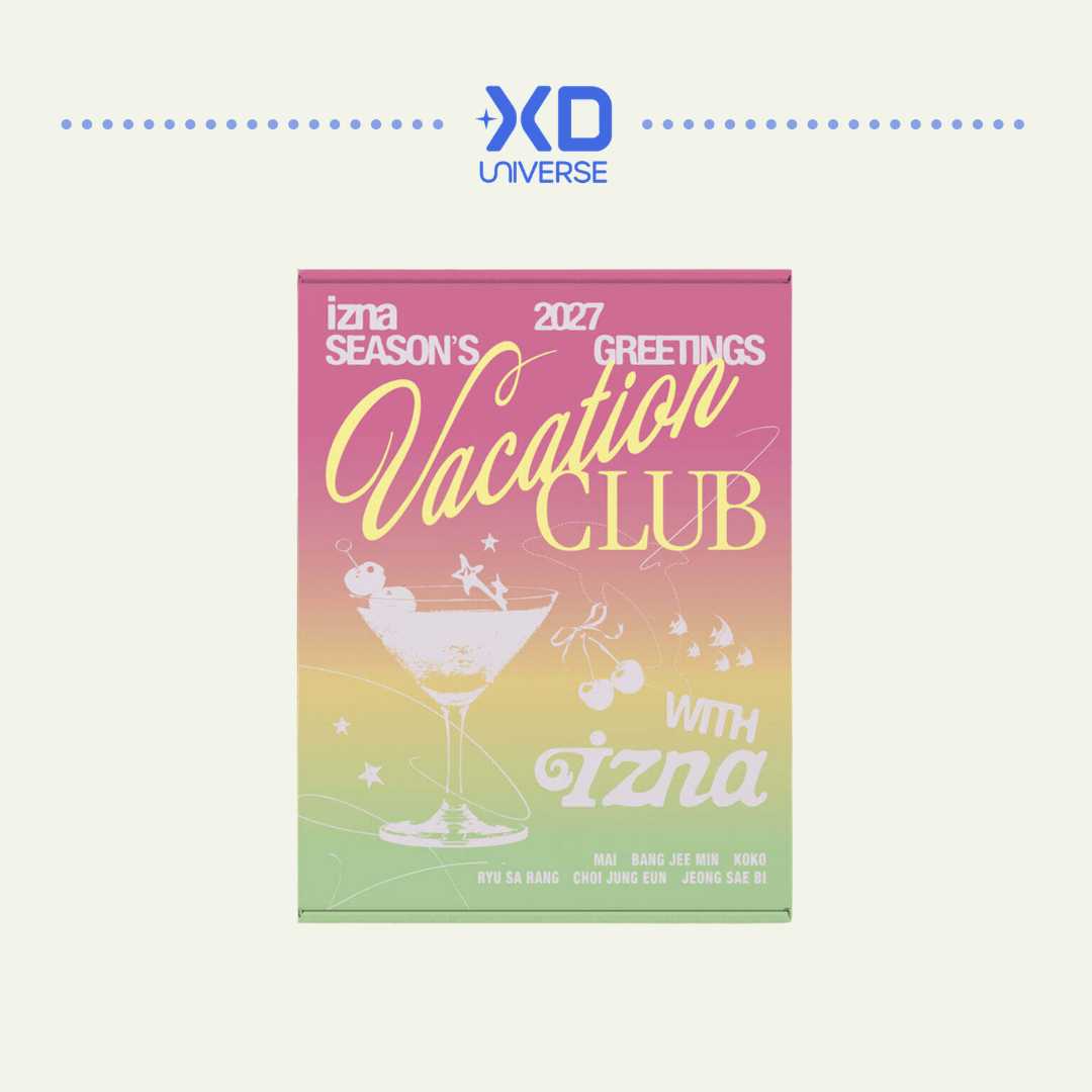[PREORDER DEADLINE 15/12] izna 2027 SEASON’S GREETINGS [VACATION CLUB with izna]
