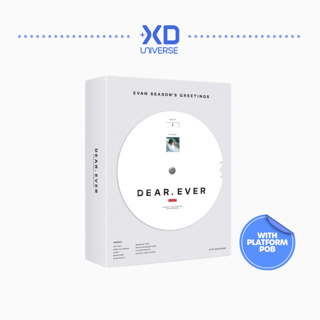 [PREORDER DEADLINE 30/10] EVAN 2027 SEASON’S GREETINGS <DEAR. EVER>