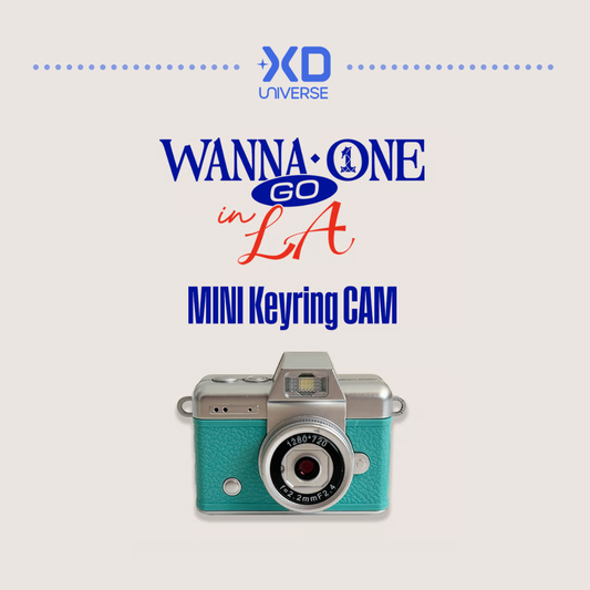 [PREORDER DEADLINE 13/9] WANNA ONE GO MINI Keyring CAM