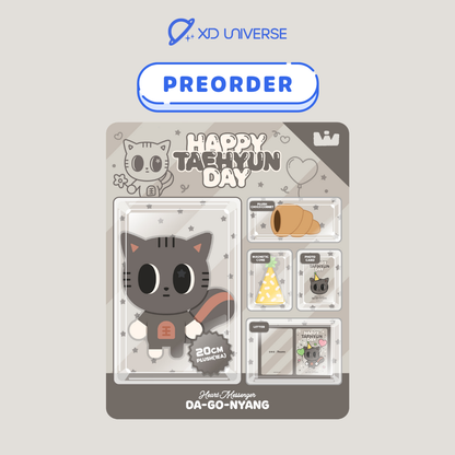 [PREORDER] TXT [HAPPY TAEHYUN DAY] DA-GO-NYANG Plush Set