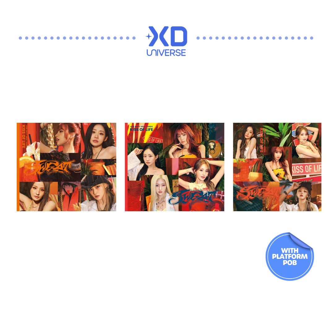[PREORDER] KISS OF LIFE JAPAN 2nd Mini Album [SWEAT -JAPANESE EP-]