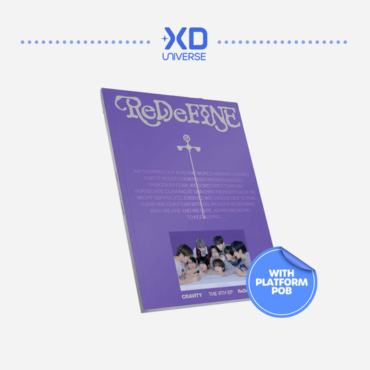 [PREORDER DEADLINE 26/4] CRAVITY The 8th EP ReDeFINE - Re VER.