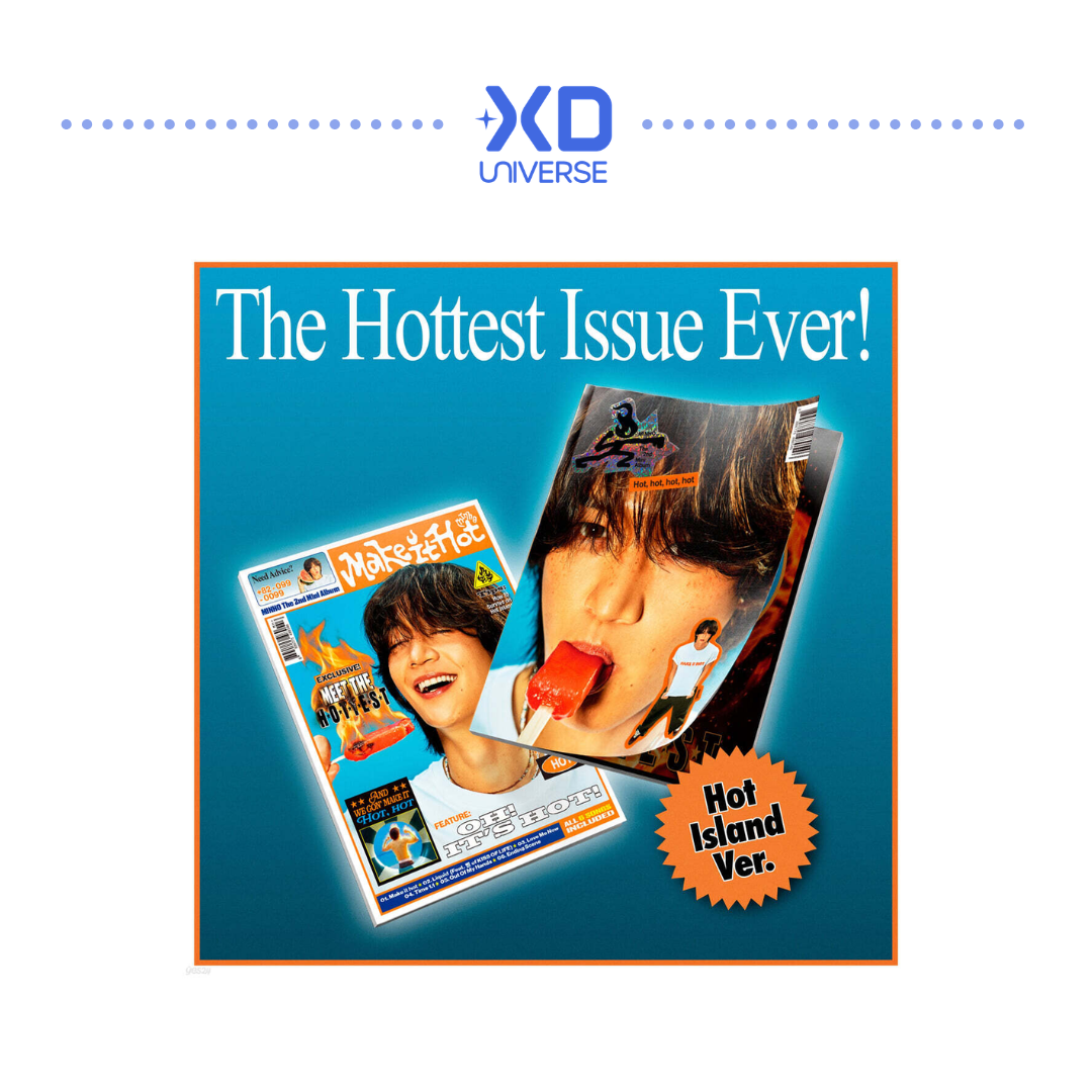 [PREORDER] SHINee Minho's 2nd Mini Album ‘Make it Hot’ - Hot island ver.