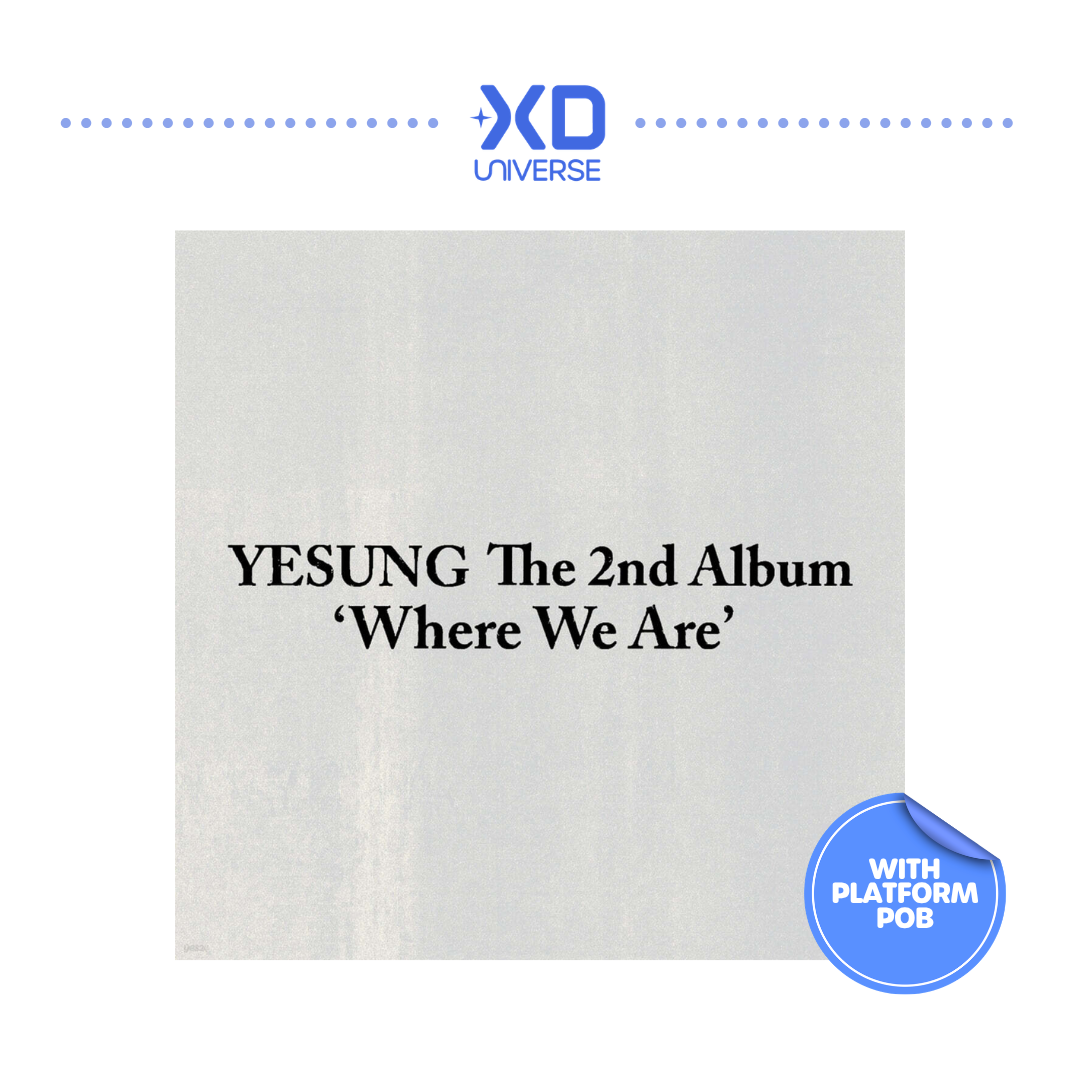 [PREORDER DEADLINE 3/10] SUPER JUNIOR Yesung 2nd Full Album 'Where We Are' - Photobook Ver.