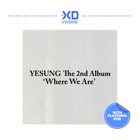 [PREORDER DEADLINE 3/10] SUPER JUNIOR Yesung 2nd Full Album 'Where We Are' - Photobook Ver.