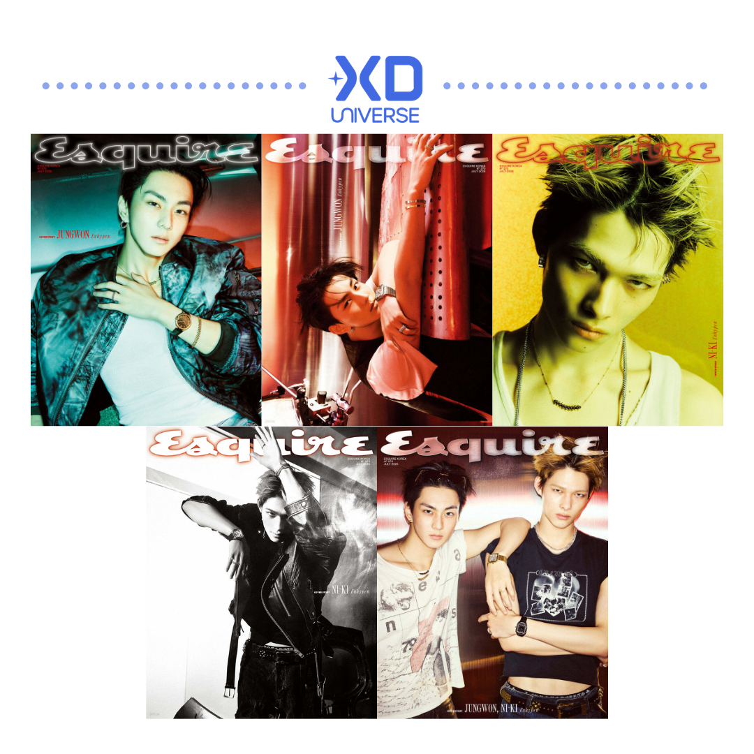 [PREORDER] ENHYPEN JUNGWON & NI-KI ESQUIRE MAGAZINE [JULY 2026]
