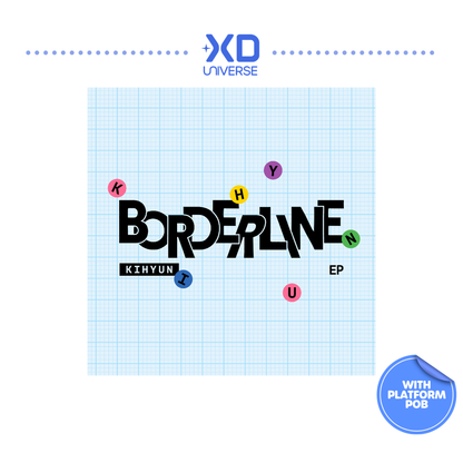 [PREORDER DEADLINE 3/7] MONSTA X KIHYUN EP [BORDERLINE] - THE 3rd JOURNEY VER.