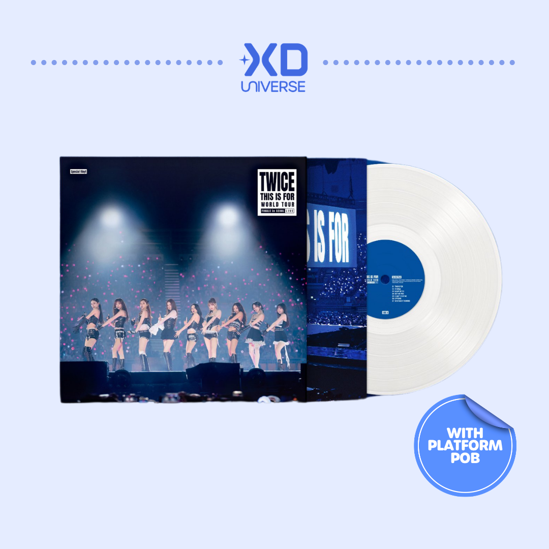 [PREORDER DEADLINE 13/10] TWICE <THIS IS FOR> WORLD TOUR FINALE in SEOUL - LIVE (Special LP Ver.)