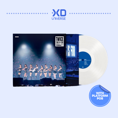 [PREORDER DEADLINE 13/10] TWICE <THIS IS FOR> WORLD TOUR FINALE in SEOUL - LIVE (Special LP Ver.)