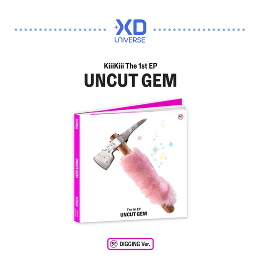 KiiiKiii - 1st EP Album [UNCUT GEM] (DIGGING Ver.)