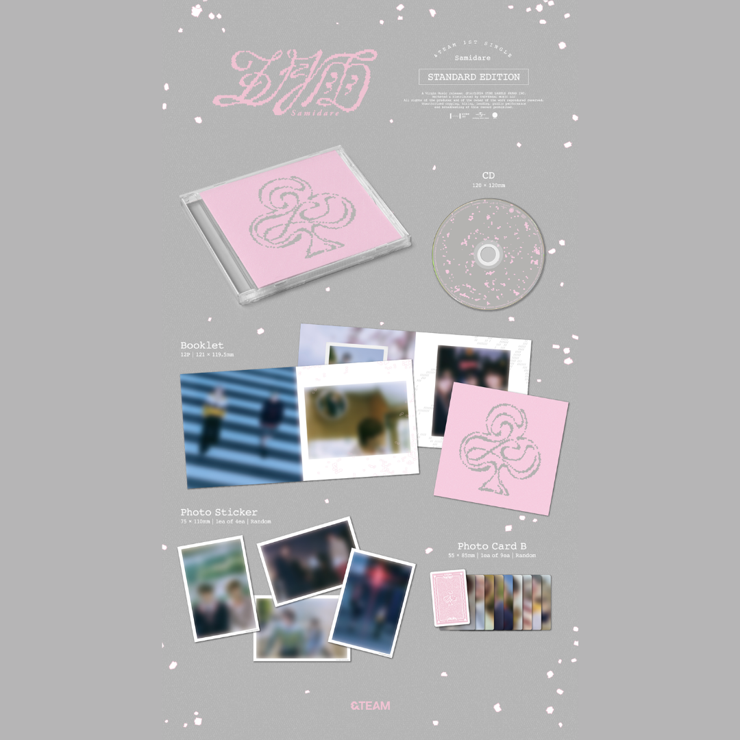 &TEAM - 1st SINGLE [Samidare] STANDARD EDITION