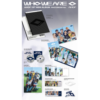 AHOF - 1st Mini Album [WHO WE ARE] (PHOTOBOOK Ver.)