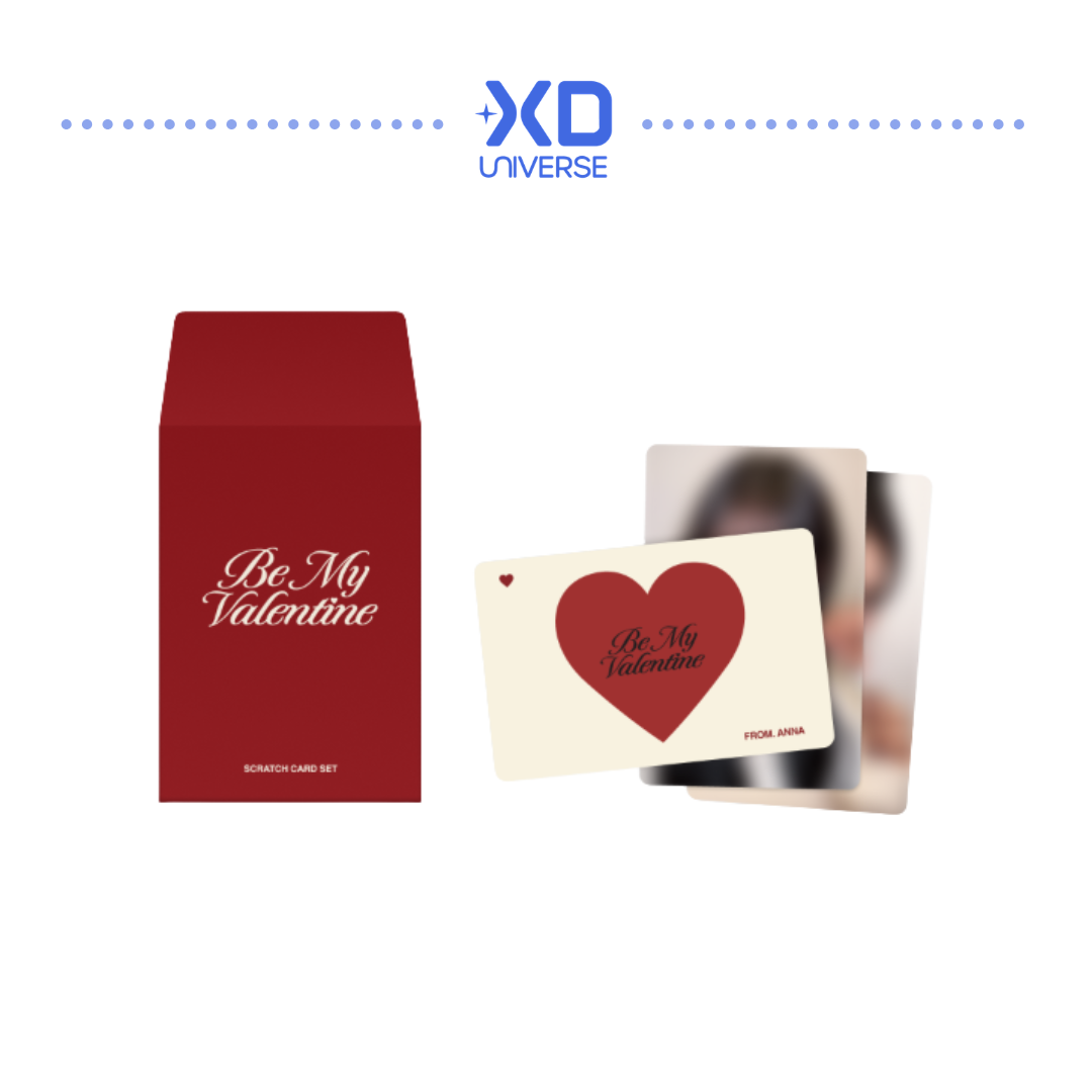 MEOVV 2026 Be My Valentine Official MD Random Scratch Card Set