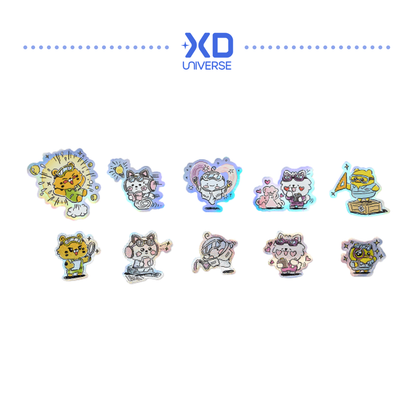 [PREORDER] LE SSERAFIM FIM'S CLUB <FIM'S SECRET LAB> POP UP OFFICIAL MD - Big Sticker Set