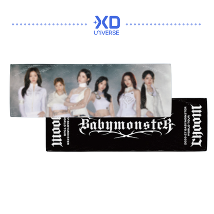 [PREORDER] BABYMONSTER WORLD TOUR [춤 (CHOOM)] IN SEOUL OFFICIAL MD - TOUR SLOGAN TOWEL