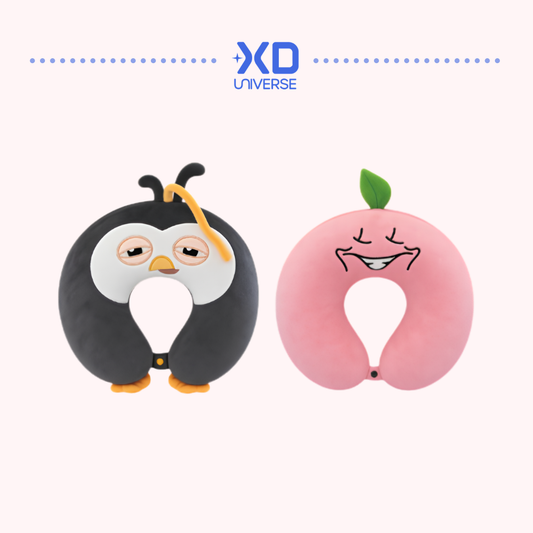 [PREORDER DEADLINE 29/3] EXO D.O. ZZirang-e & Charles OFFICIAL POP-UP [DAY OFF AIRLINE] MD - NECK PILLOW