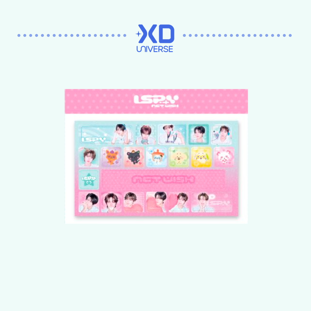 [PREORDER DEADLINE 30/10] NCT WISH The 4th Mini Album <I SPY> POP-UP 'WISH LAND' OFFICIAL MERCHANDISE - KEYBOARD STICKER