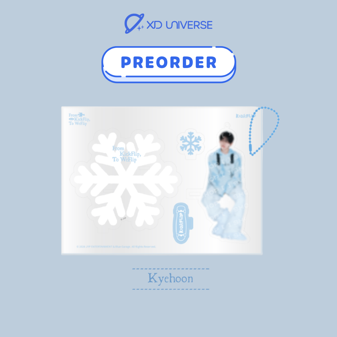 [PREORDER] 2026 KickFlip FAN-CON [From KickFlip, To WeFlip] OFFICIAL MERCH - ACRYLIC STOPPER