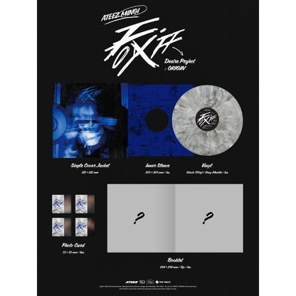 MIngi (ATEEZ) 'FIX OFF Desire Project: ORIGIN' (Gray Marbled Color LP)