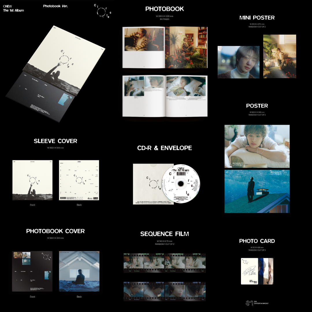 SHINee ONEW - 1st Album [Circle] (Photo Book Ver.)