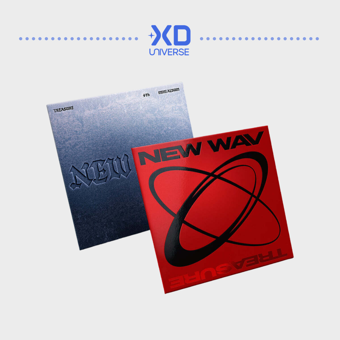 TREASURE 4th Mini Album [NEW WAV] - RED/ICE Ver.