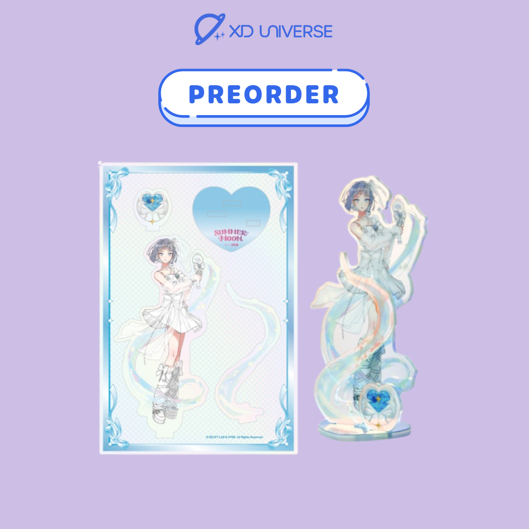 [PREORDER] ILLIT Acrylic Stand / SUMMER MOON with ILLIT Merch
