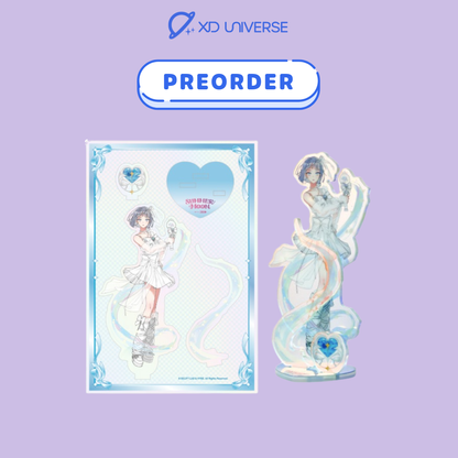 [PREORDER] ILLIT Acrylic Stand / SUMMER MOON with ILLIT Merch
