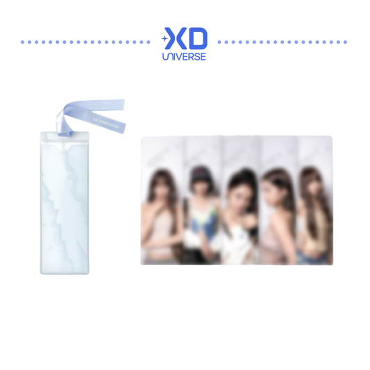 [PREORDER] LE SSERAFIM 2026 S/S POP UP | LE SSERAFIM 2ND STUDIO ALBUM 'PUREFLOW' pt.1 MERCH - PHOTO BOOKMARK SET
