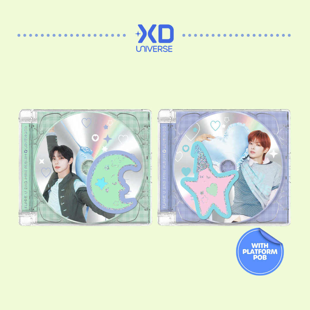 [PREORDER] FLARE U 2nd Mini Album [LOVE HOOD] - Jewel case ver.