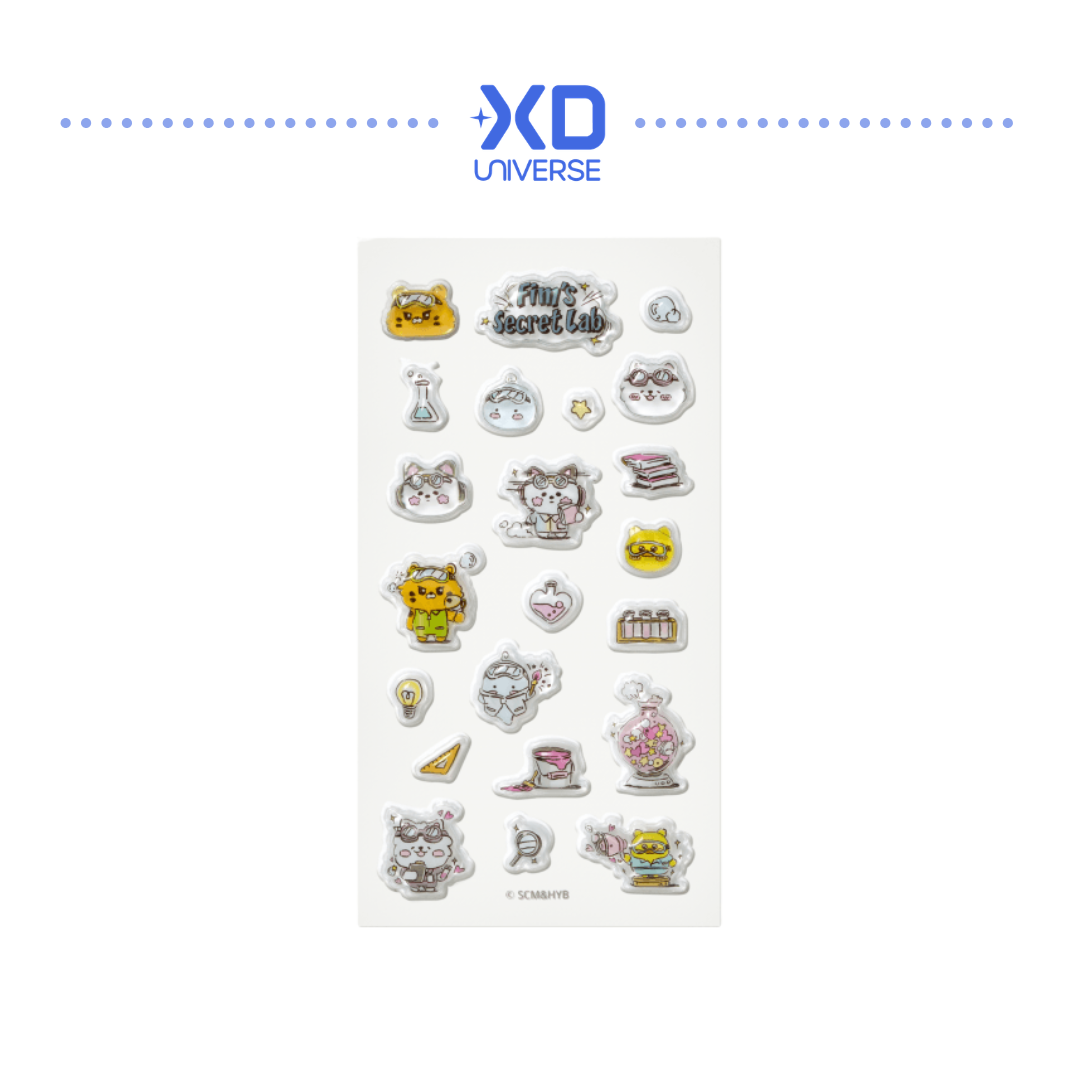 [PREORDER] LE SSERAFIM FIM'S CLUB <FIM'S SECRET LAB> POP UP OFFICIAL MD - Deco Sticker