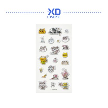 [PREORDER] LE SSERAFIM FIM'S CLUB <FIM'S SECRET LAB> POP UP OFFICIAL MD - Deco Sticker