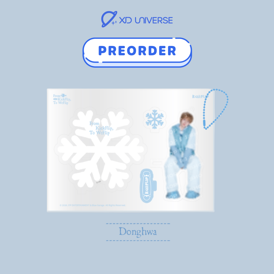 [PREORDER] 2026 KickFlip FAN-CON [From KickFlip, To WeFlip] OFFICIAL MERCH - ACRYLIC STOPPER