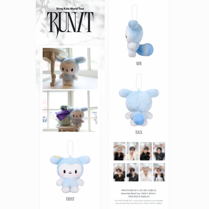 [PREORDER DEADLINE 3/8] Stray Kids World Tour <RUN IT SEOUL> Official Merch - TASY PLUSH BABY Ver.