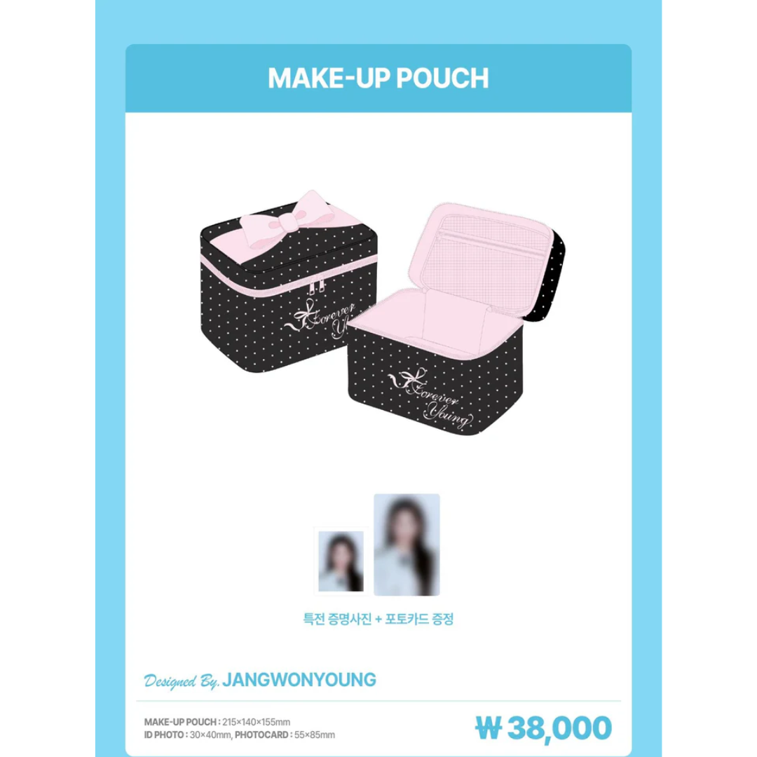 IVE THE 4TH FAN CONCERT [DIVE into IVE] - Makeup Pouch (JANGWONYOUNG)