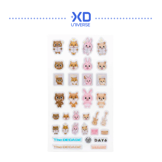 [PREORDER DEADLINE 19/6] DAY6 10TH ANNIVERSARY TOUR <THE DECADE> IN JAPAN OFFICIAL MERCH - STICKER